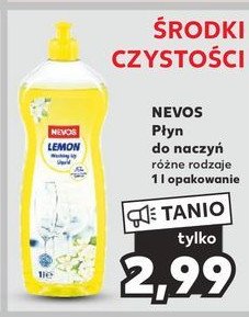 Płyn do mycia lemon Nevos promocja