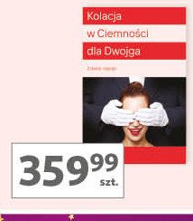 Kolacja w ciemności dla dwojga vip promocja w Auchan