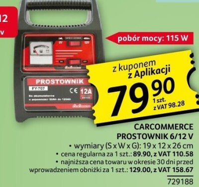 Prostownik promocja w Selgros
