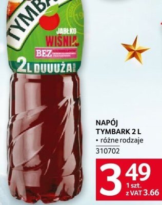 Napój Tymbark 2 l różne rodzaje promocja w Selgros