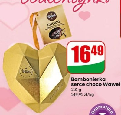 Bombonierka serce choco  promocja w Dino