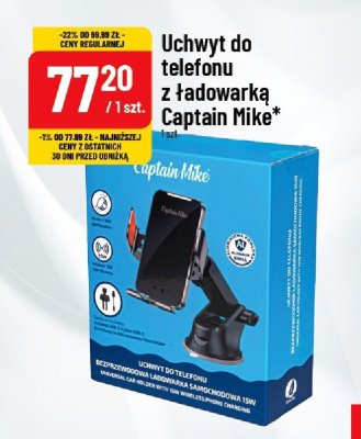 Uchwyt do telefonu z ładowarką promocja w POLOmarket