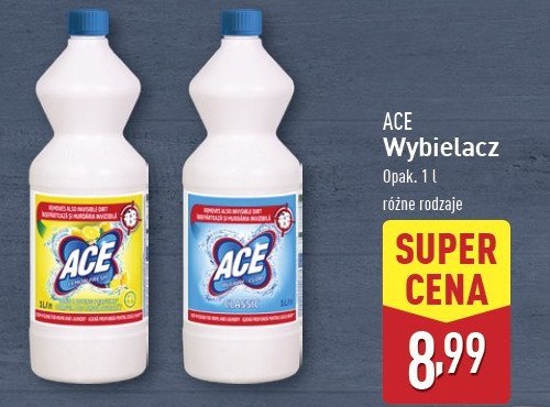 Wybielacz cytrynowy Ace promocja w Aldi