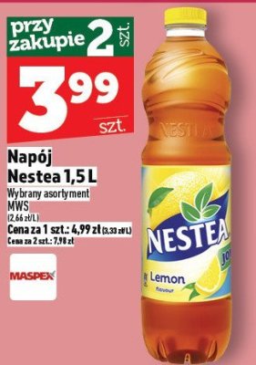 Napój Nestea 1,5L promocja w TOPAZ