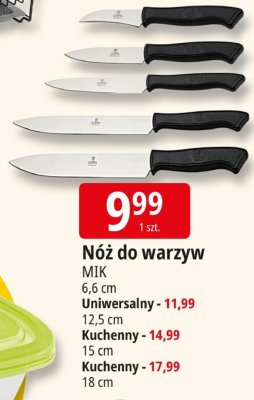 Nóż do warzyw MIK promocja w Leclerc