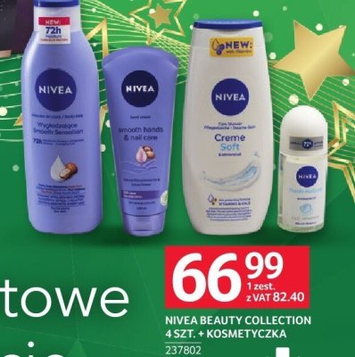 Zestaw Nivea Beauty Collection 4 szt. + kosmetyczka promocja w Selgros