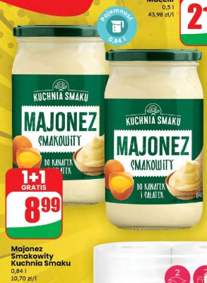 Majonez Smakowiity Kuchnia Smaku promocja w Dino
