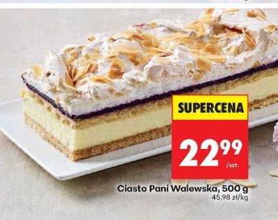 Ciasto Pani Walewska promocja w Biedronka