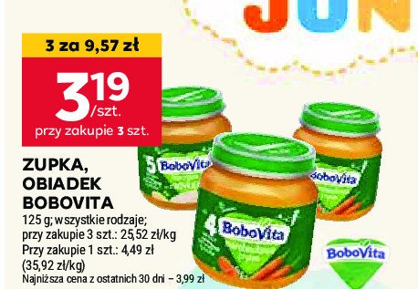 Warzywa z indykiem Bobovita promocja