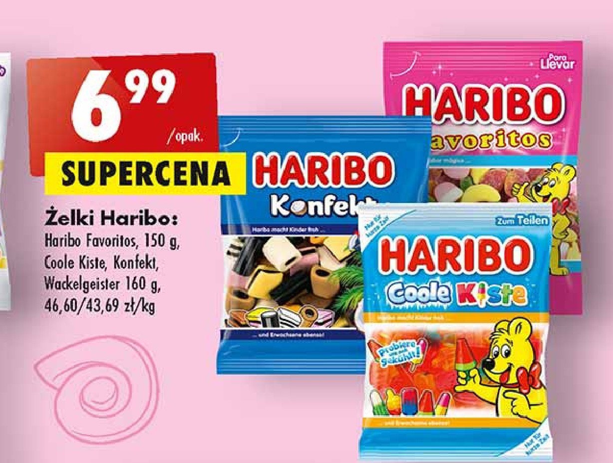Żelki Haribo coole kiste promocja