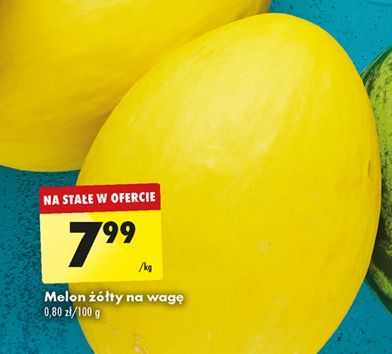Melon żółty promocja w Biedronka