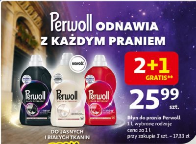 Płyn do prania Perwoll renew color promocja
