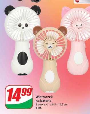 Wiatraczek turystyczny na baterie promocja