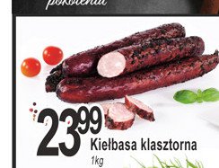 Kie艂basa klasztorna promocja