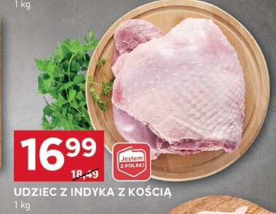 Udziec z indyka z kością promocja w Stokrotka