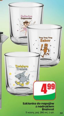 Szklanka promocja w Dino