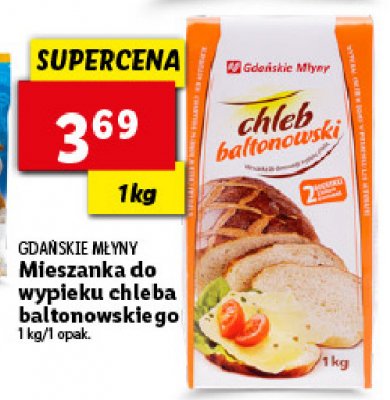 Mieszkanka chlebowa - chleb baltonowski Gda艅skie m艂yny i spichlerze promocja