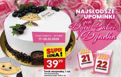 Torcik okazjonalny promocja w Twój Market