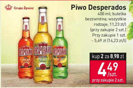 Melon cooler piwo - Desperados