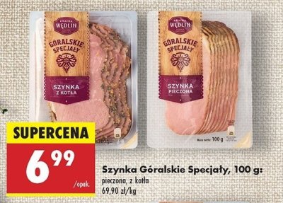 Szynka pieczona Kraina wędlin góralskie specjały promocja