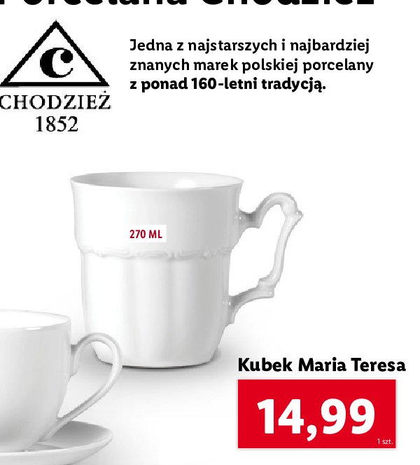Kubek maria teresa Chodzie偶 promocja