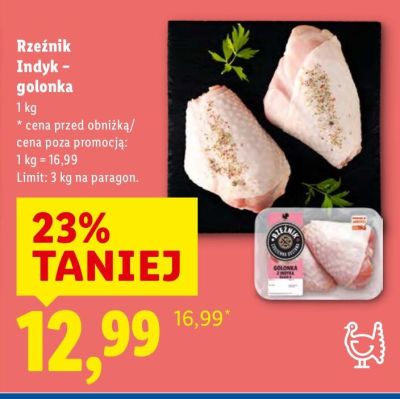 Rzeźnik Indyk - golonka promocja w Lidl