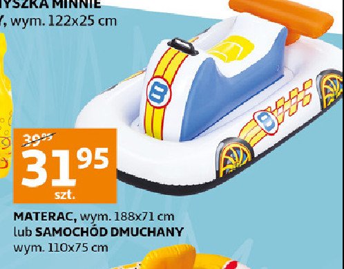 Samochód dmuchany 110 x 75 cm promocja