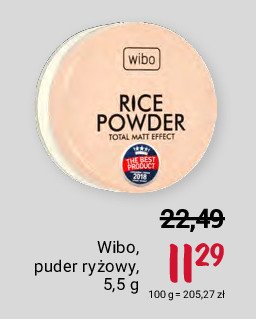 Puder WIBO RICE POWDER promocja
