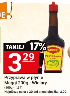 Przyprawa w płynie Maggi 200g - Winiary promocja w Hitpol