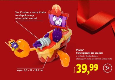 Statek piracki Piratix Sea Crusher promocja w Lidl