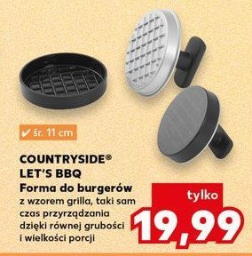 Forma do burgera K-classic let's bbq promocja