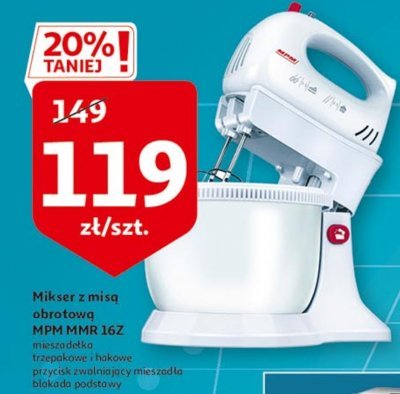 Mikser z misą mmr-16z Mpm product promocja
