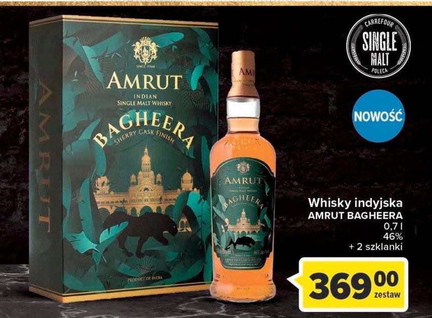 Whisky karton promocja