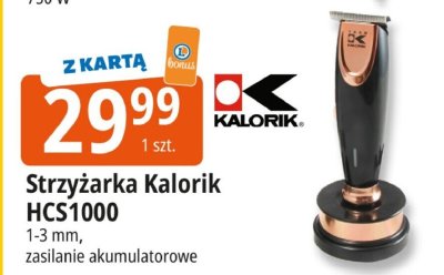 Strzyżarka Kalorik HCS1000 promocja w Leclerc