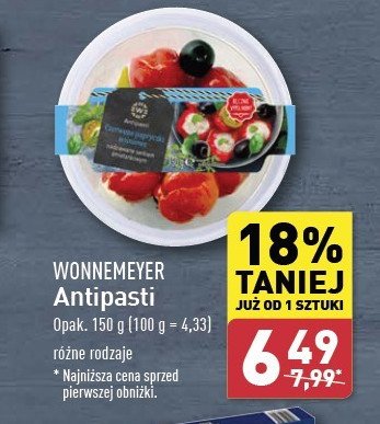 Antipasti grune peperoni Wonnemeyer feinkost promocja