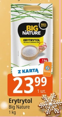 Erytrytol Big Nature promocja w Leclerc