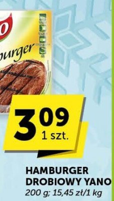 Hamburger drobiowy Yano promocja w ABC