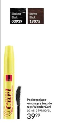 Tusz do rzęs Avon WonderCurl promocja w AVON