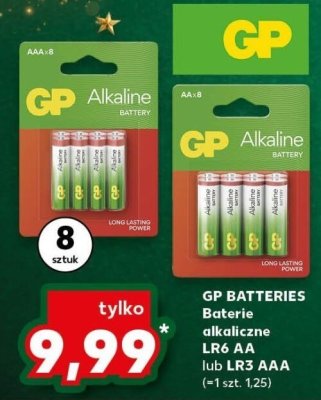 Baterie alkaliczne LR6 AA 8 szt. promocja w Kaufland