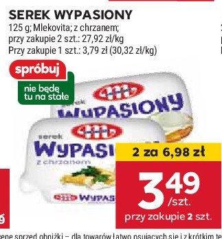 Serek śmietankowy naturalny Mlekovita wypasiony promocja w Stokrotka