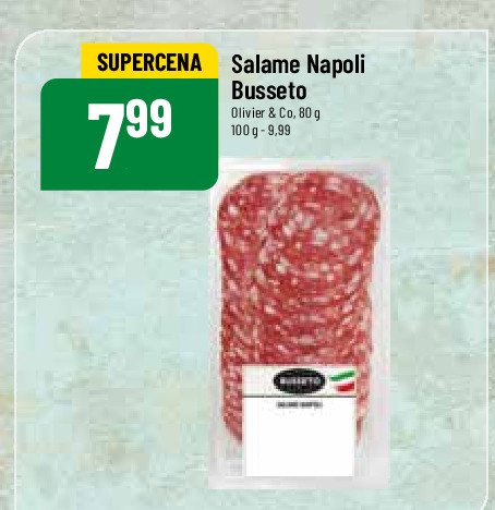 Salami napoli Busseto promocja