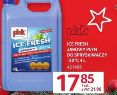 Płyn do spryskiwaczy Ice Fresh 4 l promocja w Selgros