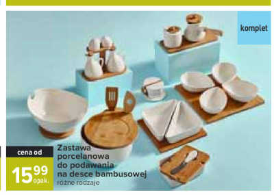 Miseczki do przek膮sek na desce bambusowej promocja