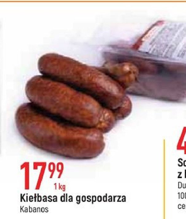 Kiełbasa dla gospodarza Kabanos promocja
