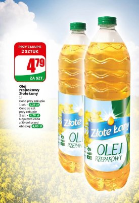 Olej rzepakowy 1l promocja w Dino