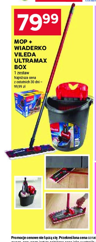 Mop ultramax box Vileda promocja