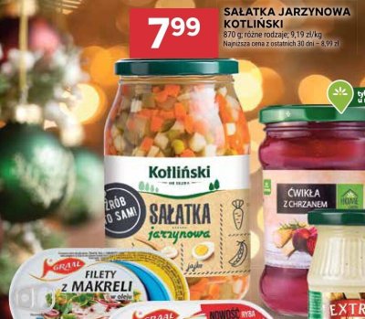 Sałatka jarzynowa Kotliński promocja w Stokrotka