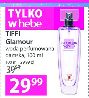 Woda perfumowana Tiffi glamour promocja