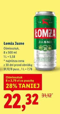 Piwo promocja w Lidl