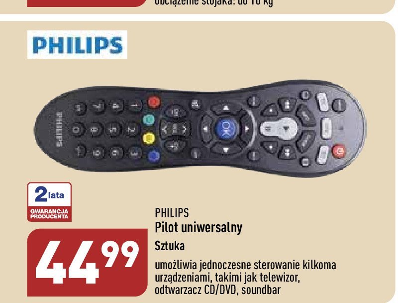 Pilot uniwersalny srp3013/10 Philips promocja